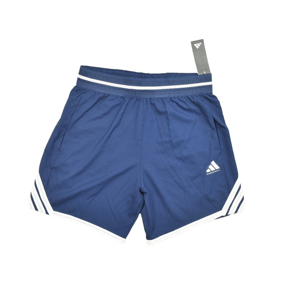 adidas Other - Adidas Men's Loose Fit Basketball Shorts Blue Regular Size M 7" Polyester NEW